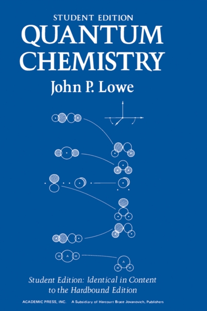 Book Cover for Quantum Chemistry Student Edition by John Lowe