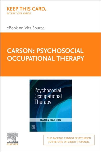 Book Cover for Psychosocial Occupational Therapy by Nancy Carson