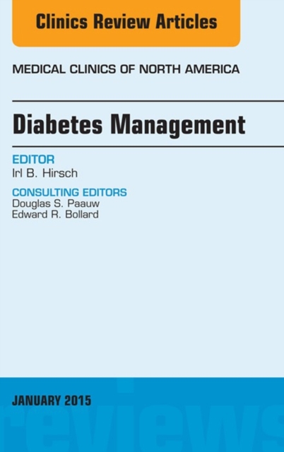 Book Cover for Diabetes Management, An Issue of Medical Clinics of North America by Hirsch, Irl B.