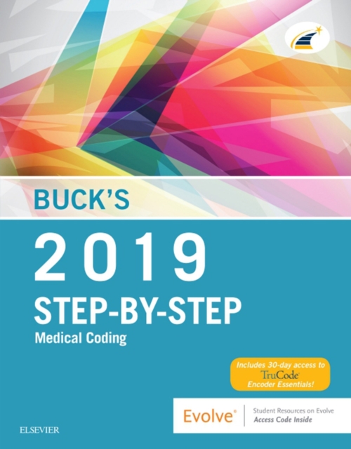 Book Cover for Buck's Step-by-Step Medical Coding, 2019 Edition E-Book by Elsevier