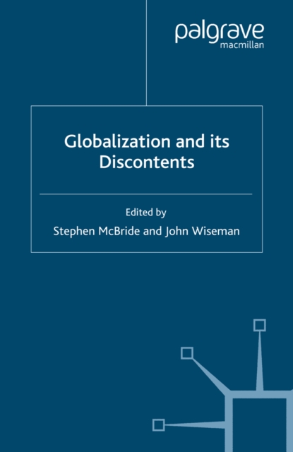 Book Cover for Globalisation and its Discontents by John Wiseman