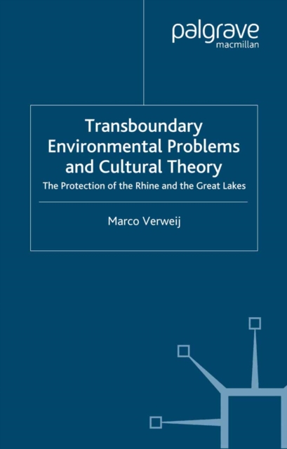 Book Cover for Transboundary Environmental Problems and Cultural Theory by NA NA