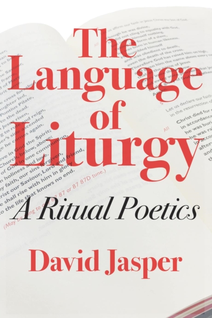 Book Cover for Language of Liturgy by David Jasper