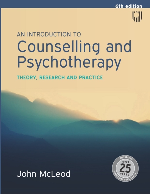 Book Cover for EBOOK: An Introduction to Counselling and Psychotherapy: Theory, Researc h and Practice by John McLeod