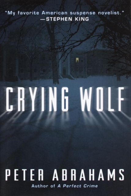 Book Cover for Crying Wolf by Peter Abrahams