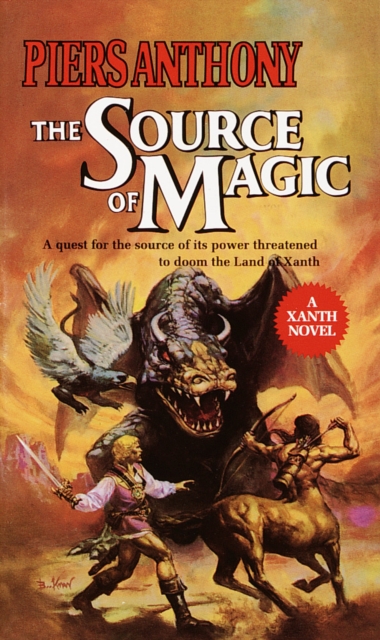 Book Cover for Source of Magic by Piers Anthony