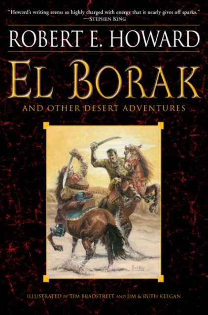 Book Cover for El Borak and Other Desert Adventures by Robert E. Howard