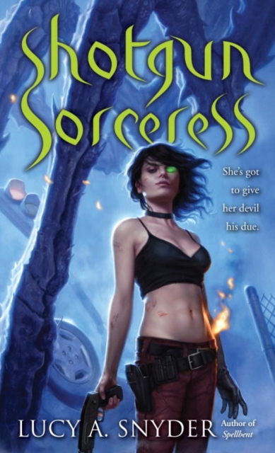 Book Cover for Shotgun Sorceress by Lucy A. Snyder