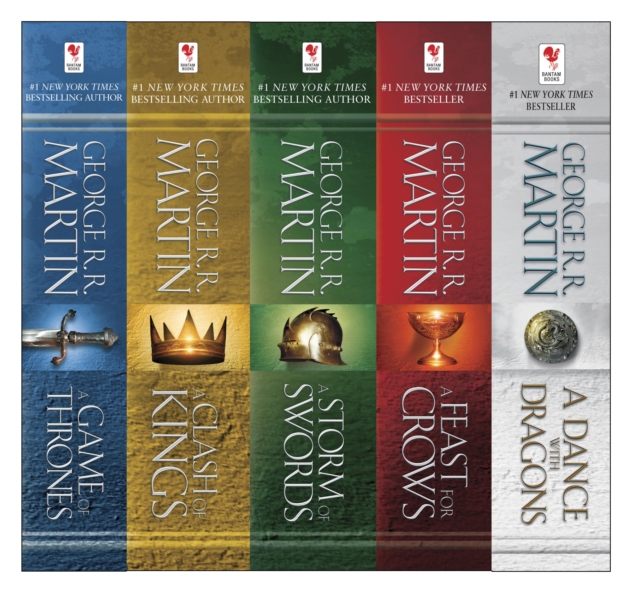 Book Cover for George R. R. Martin's A Game of Thrones 5-Book Boxed Set (Song of Ice and Fire  Series) by George R. R. Martin