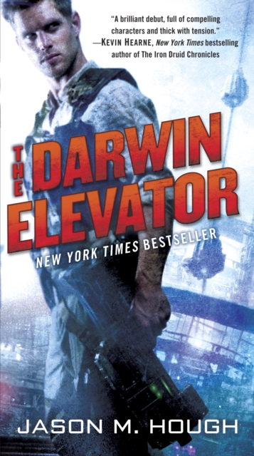 Book Cover for Darwin Elevator by Jason M. Hough