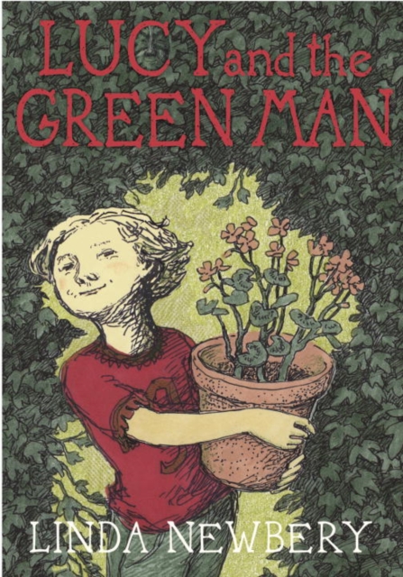 Book Cover for Lucy and the Green Man by Linda Newbery