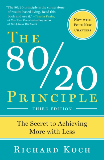 Book Cover for 80/20 Principle, Third Edition by Richard Koch