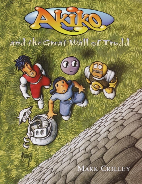 Book Cover for Akiko and the Great Wall of Trudd by Mark Crilley