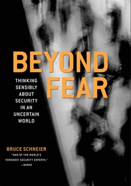 Book Cover for Beyond Fear by Bruce Schneier