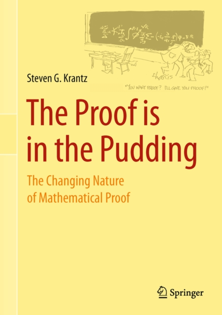 Book Cover for Proof is in the Pudding by Steven G. Krantz