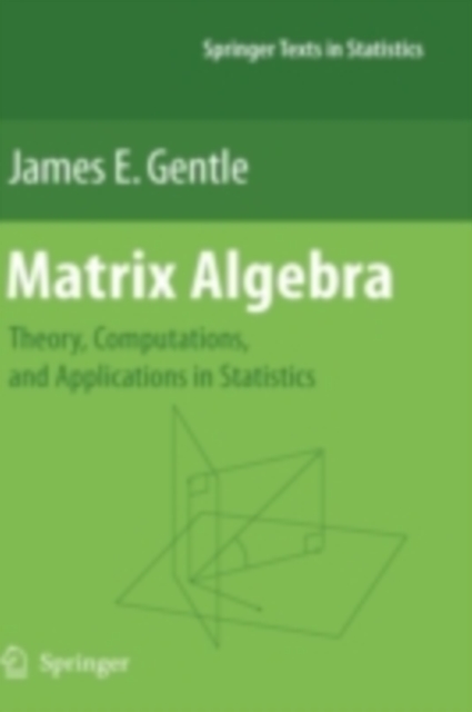 Book Cover for Matrix Algebra by James E. Gentle