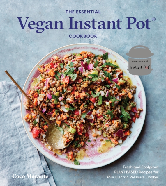 Book Cover for Essential Vegan Instant Pot Cookbook by Coco Morante