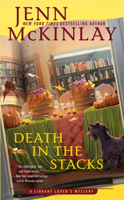 Book Cover for Death in the Stacks by Jenn McKinlay