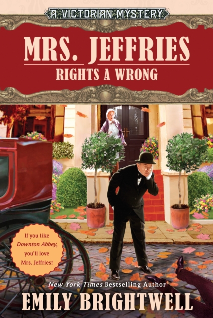 Book Cover for Mrs. Jeffries Rights a Wrong by Emily Brightwell