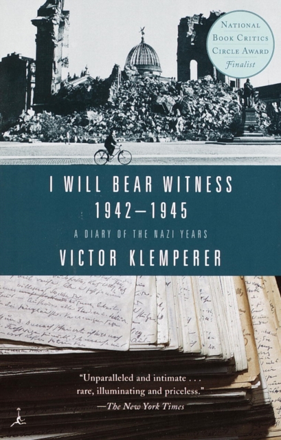 Book Cover for I Will Bear Witness, Volume 2 by Victor Klemperer