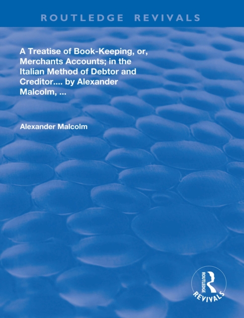 Book Cover for treatise of book-keeping, or, merchant accounts by Alaexander, Malcolm