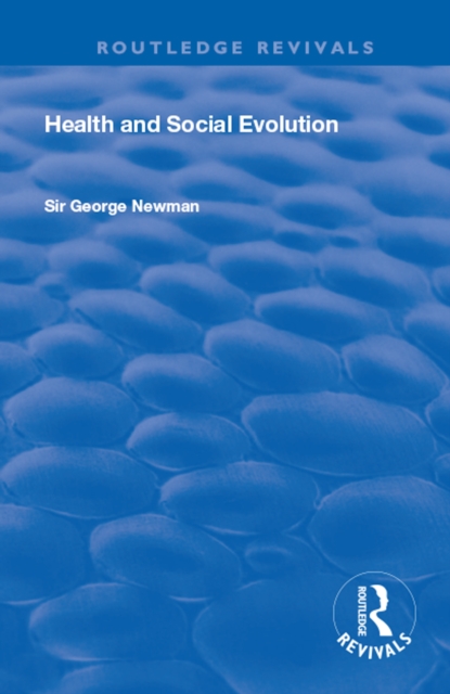 Book Cover for Health and Social Evolution by Newman, George