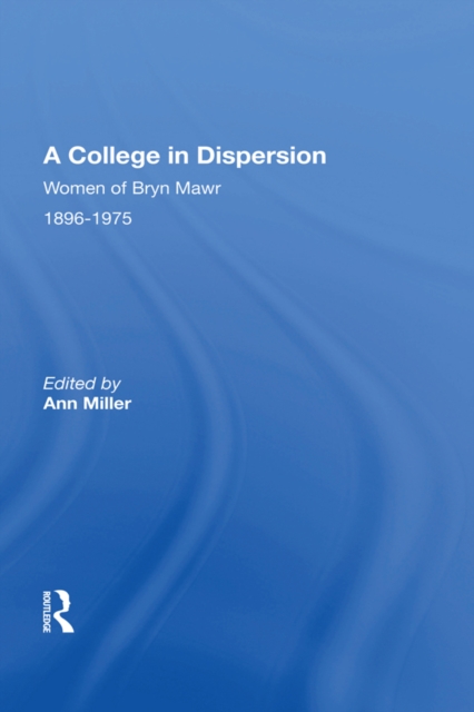 Book Cover for College In Dispersion by Ann Miller