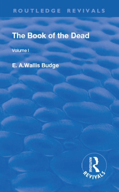 Book Cover for Book of the Dead, Volume I by E. A. Wallis Budge