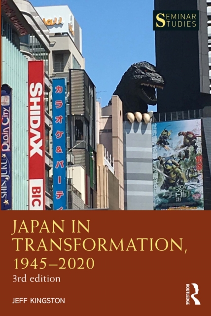 Book Cover for Japan in Transformation, 1945-2020 by Jeff Kingston