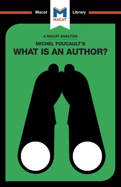 Book Cover for Analysis of Michel Foucault's What is an Author? by Tim Smith-Laing