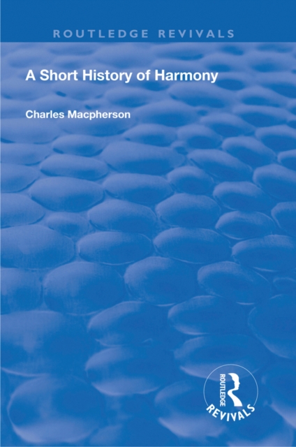 Book Cover for Short History of Harmony by Charles Macpherson