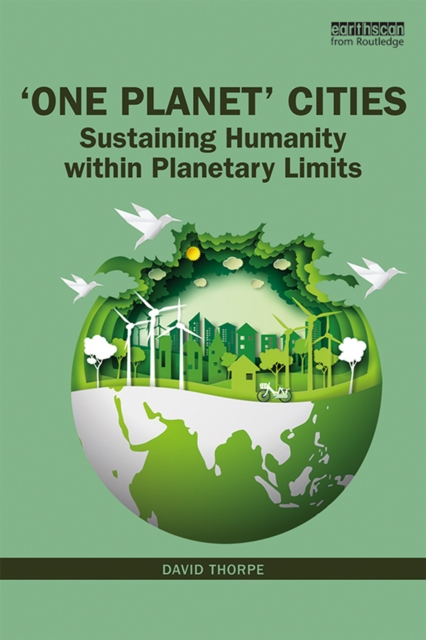 Book Cover for 'One Planet' Cities by Thorpe, David