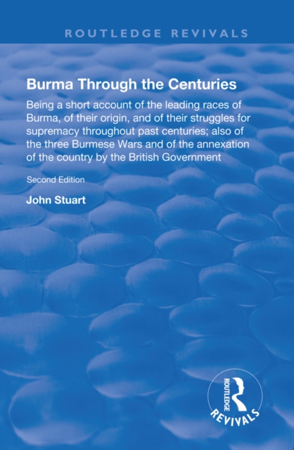 Book Cover for Burma Through the Centuries by J. Stuart