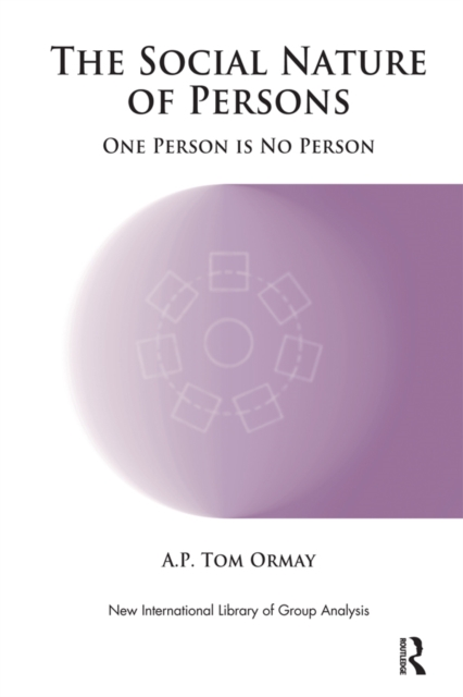 Book Cover for Social Nature of Persons by Ormay, A.P. Tom