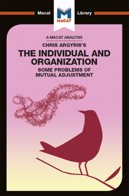 Book Cover for Analysis of Chris Argyris's Integrating the Individual and the Organization by Stoyan Stoyanov