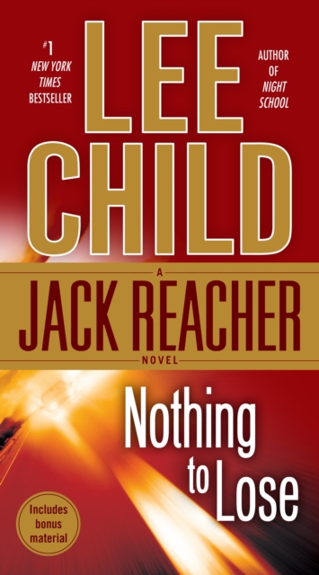 Book Cover for Nothing to Lose by Lee Child