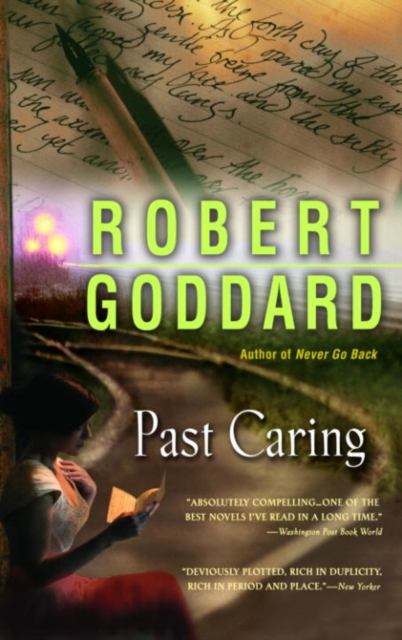 Book Cover for Past Caring by Robert Goddard