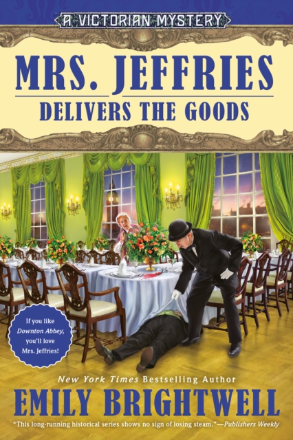 Book Cover for Mrs. Jeffries Delivers the Goods by Emily Brightwell