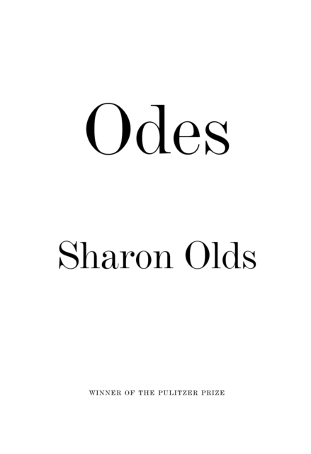 Book Cover for Odes by Olds, Sharon