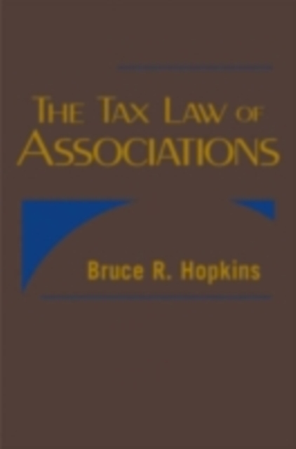 Book Cover for Tax Law of Associations by Bruce R. Hopkins