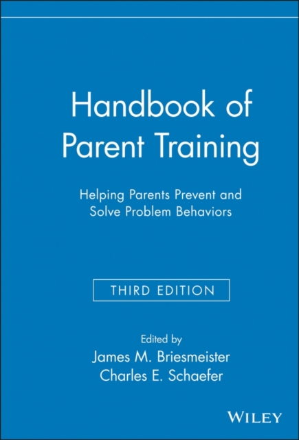 Book Cover for Handbook of Parent Training by 