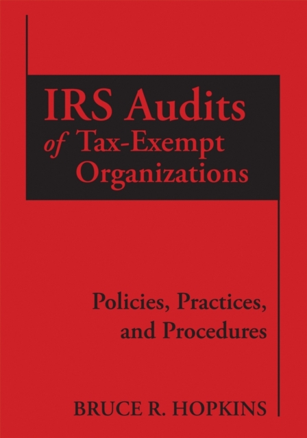 Book Cover for IRS Audits of Tax-Exempt Organizations by Bruce R. Hopkins