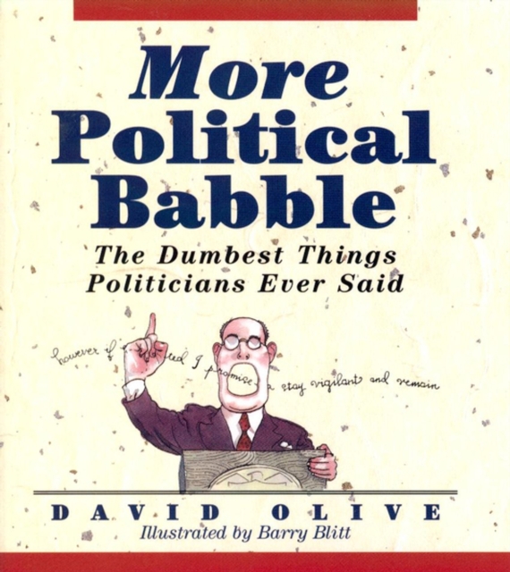 Book Cover for More Political Babble by David Olive