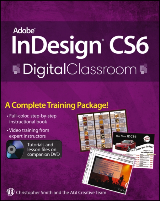 Book Cover for Adobe InDesign CS6 Digital Classroom by Christopher Smith