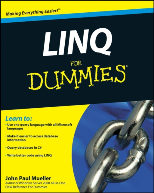 Book Cover for LINQ For Dummies by John Paul Mueller