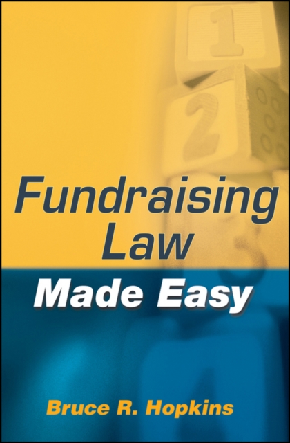 Book Cover for Fundraising Law Made Easy by Bruce R. Hopkins