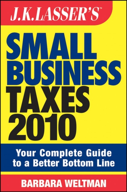 Book Cover for J.K. Lasser's Small Business Taxes 2010 by Barbara Weltman