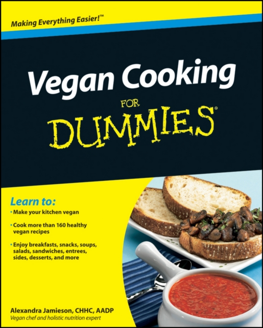 Book Cover for Vegan Cooking For Dummies by Alexandra Jamieson