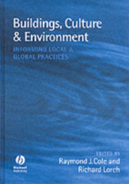 Book Cover for Buildings, Culture and Environment by Richard Lorch