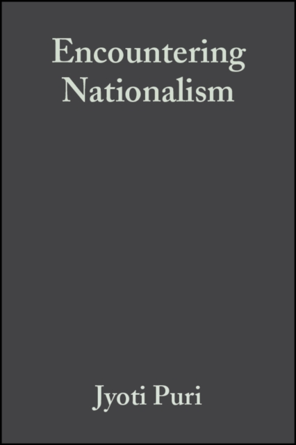 Book Cover for Encountering Nationalism by Puri, Jyoti